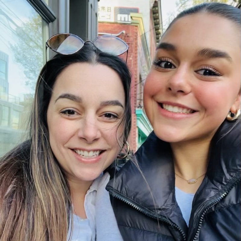 Marissa Escajeda with daughter.